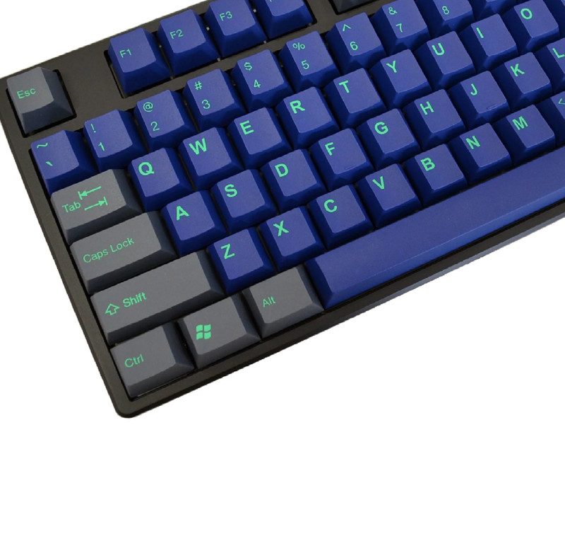 Tai-Hao 108 Keys-Double Shot Keycap + 1 Keys Puller - MidnightDawn - أكسسوار لوحة مفاتيح